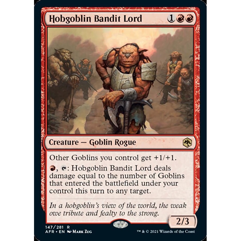 Hobgoblin Bandit Lord [Dungeons & Dragons: Adventures in the Forgotten Realms]