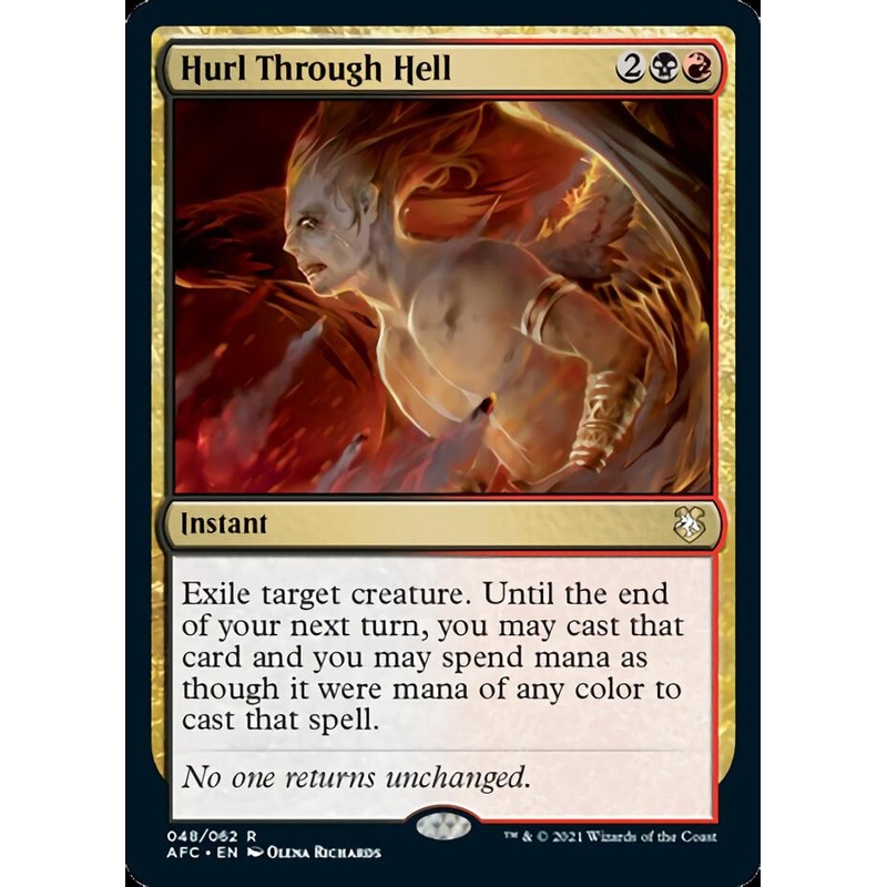 Hurl Through Hell [Dungeons & Dragons: Adventures in the Forgotten Realms Commander]