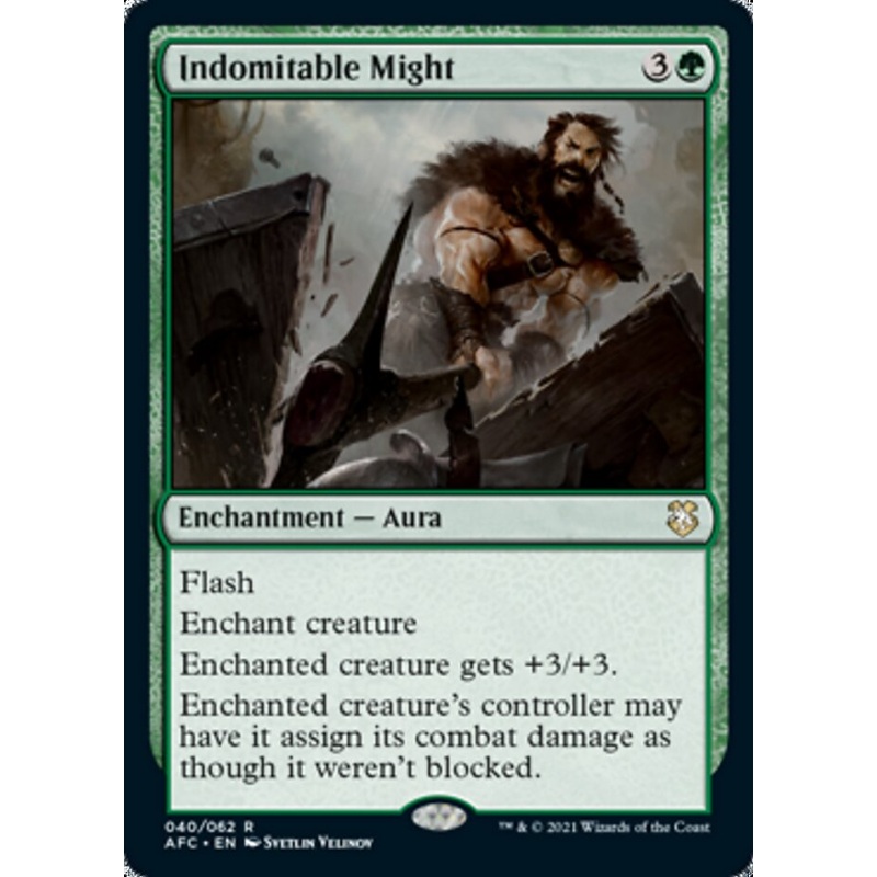 Indomitable Might [Dungeons & Dragons: Adventures in the Forgotten Realms Commander]