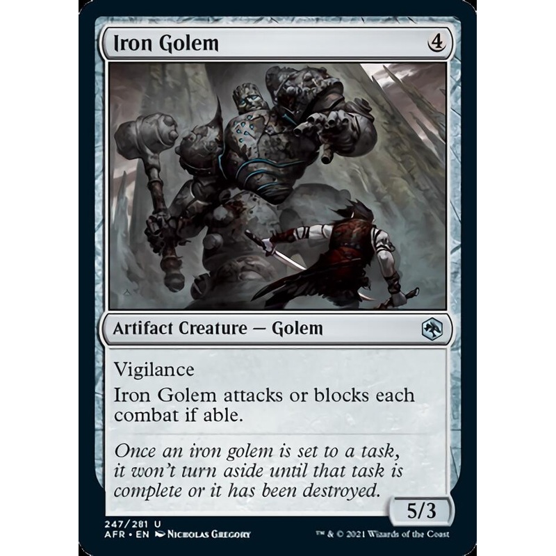 Iron Golem [Dungeons & Dragons: Adventures in the Forgotten Realms]