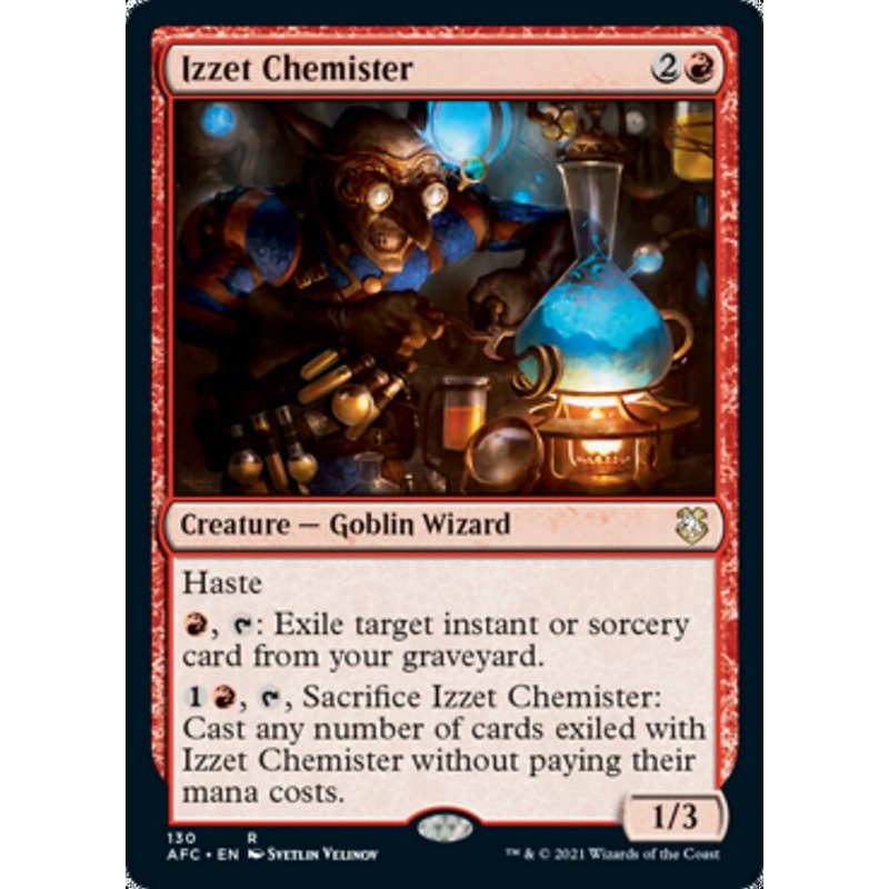 Izzet Chemister [Dungeons & Dragons: Adventures in the Forgotten Realms Commander]