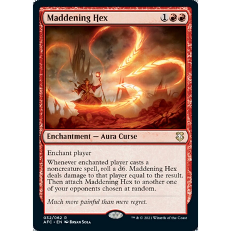 Maddening Hex [Dungeons & Dragons: Adventures in the Forgotten Realms Commander]