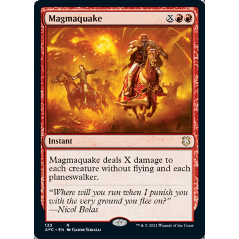 Magmaquake [Dungeons & Dragons: Adventures in the Forgotten Realms Commander]