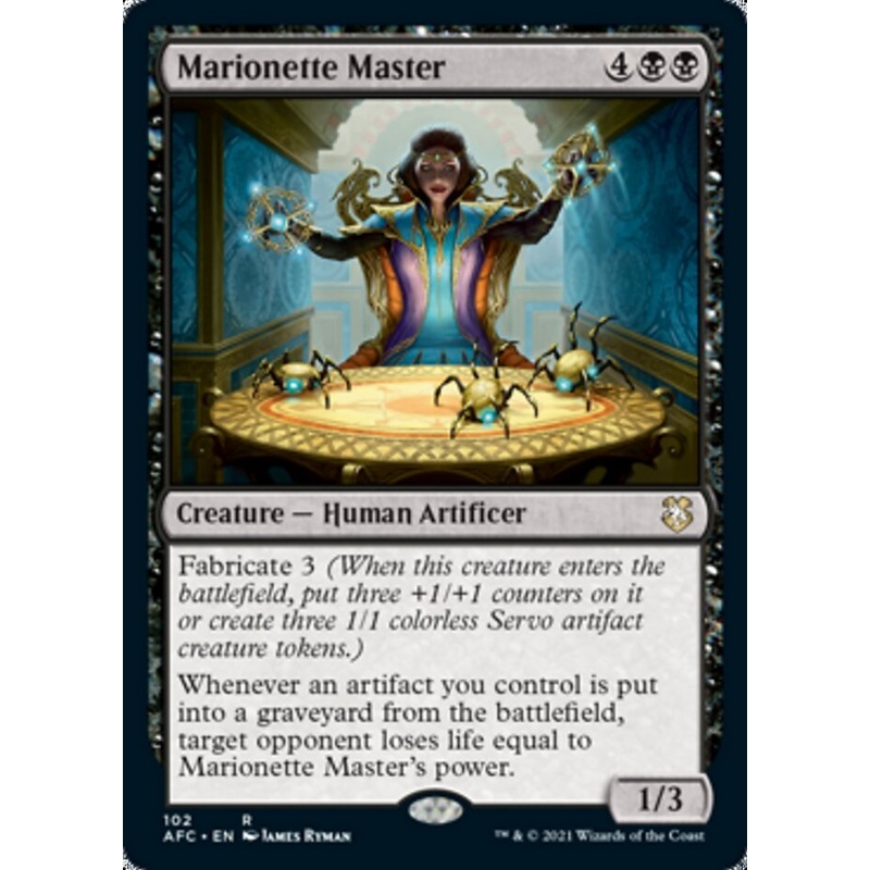 Marionette Master [Dungeons & Dragons: Adventures in the Forgotten Realms Commander]