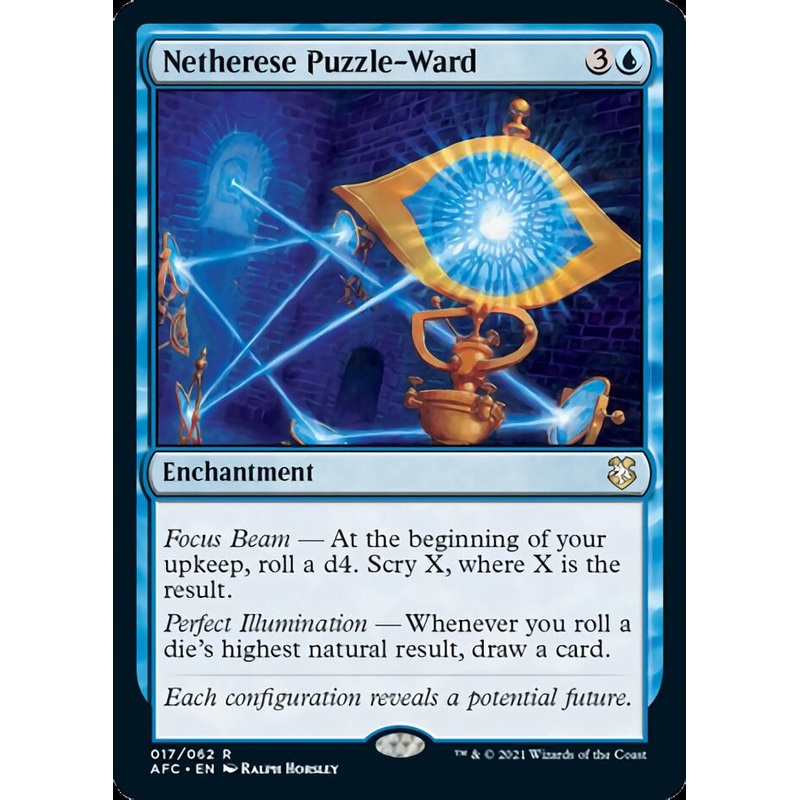 Netherese Puzzle-Ward [Dungeons & Dragons: Adventures in the Forgotten Realms Commander]