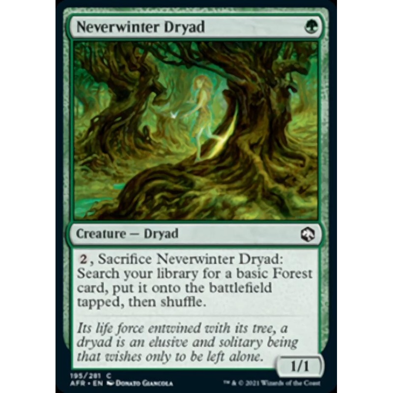 Neverwinter Dryad [Dungeons & Dragons: Adventures in the Forgotten Realms]