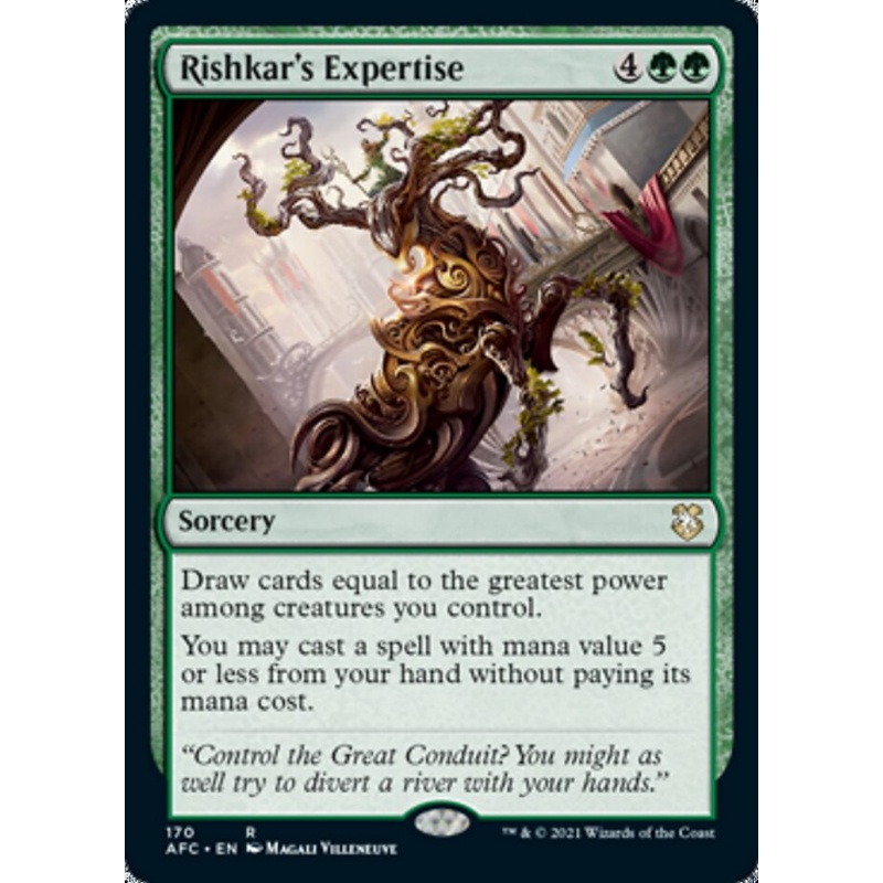 Rishkar's Expertise [Dungeons & Dragons: Adventures in the Forgotten Realms Commander]