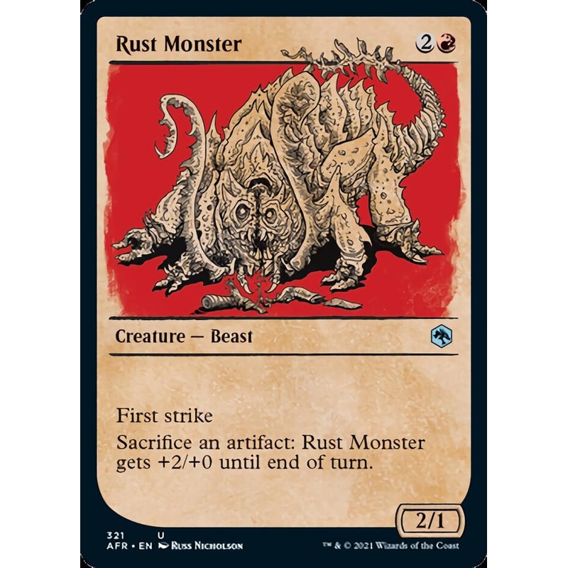 Rust Monster (Showcase) [Dungeons & Dragons: Adventures in the Forgotten Realms]