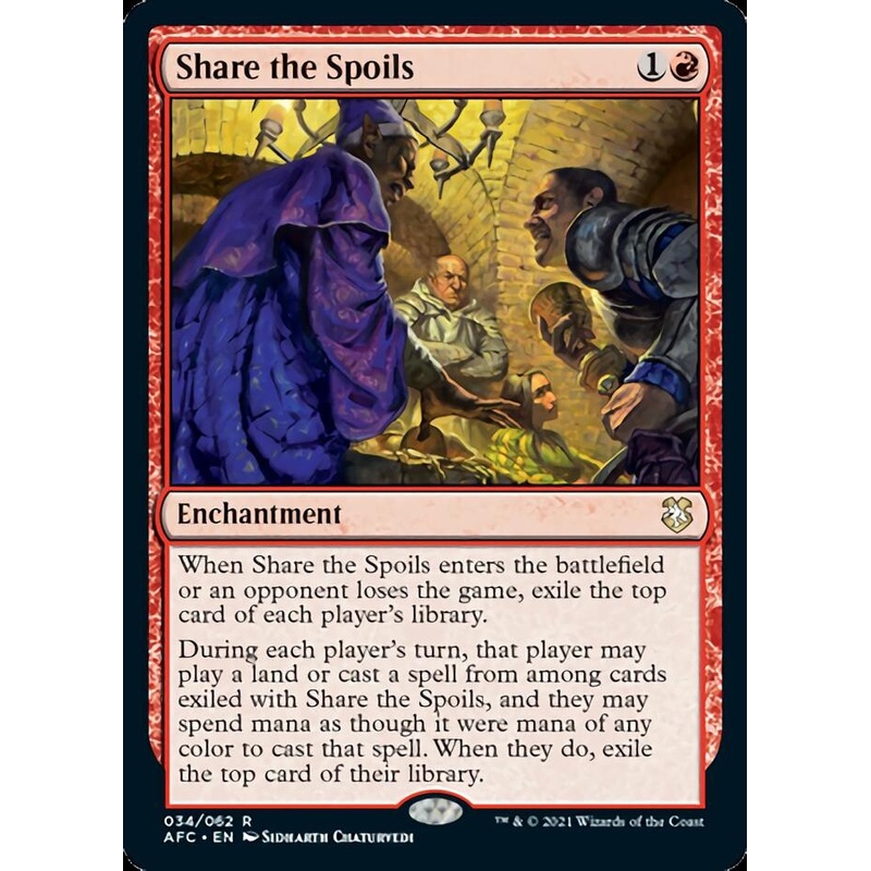 Share the Spoils [Dungeons & Dragons: Adventures in the Forgotten Realms Commander]