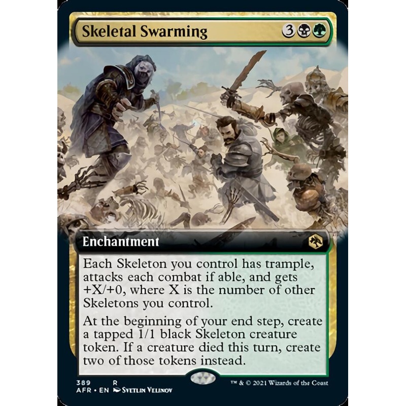 Skeletal Swarming (Extended Art) [Dungeons & Dragons: Adventures in the Forgotten Realms]