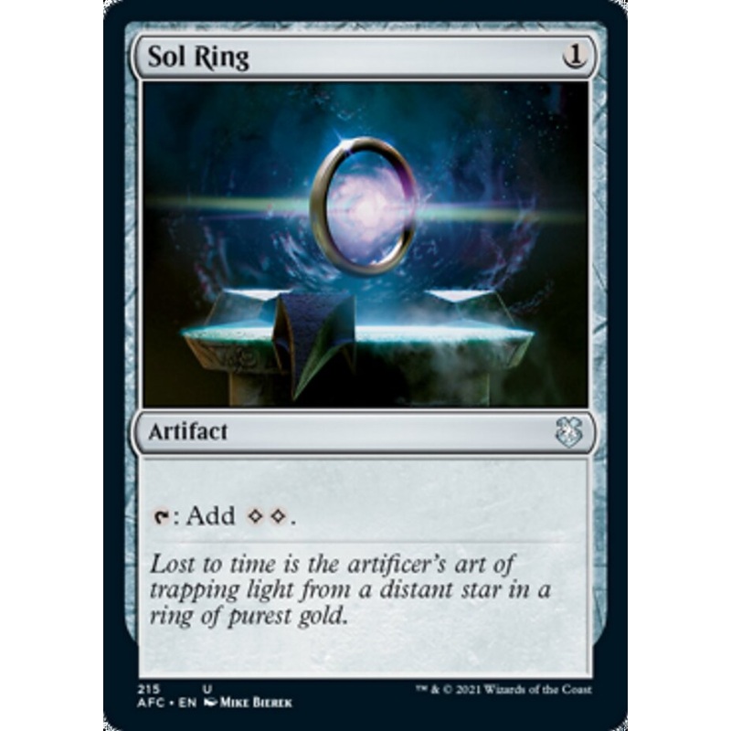 Sol Ring [Dungeons & Dragons: Adventures in the Forgotten Realms Commander]