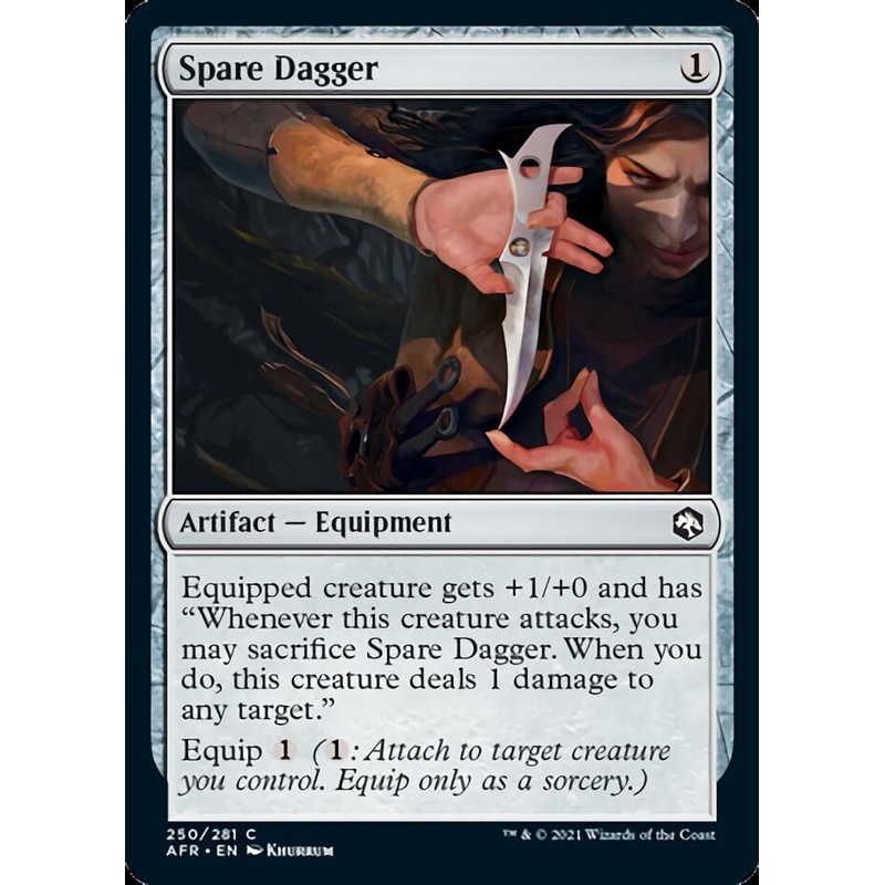Spare Dagger [Dungeons & Dragons: Adventures in the Forgotten Realms]