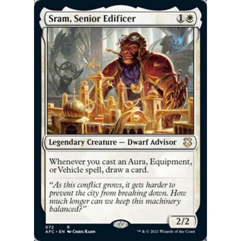 Sram, Senior Edificer [Dungeons & Dragons: Adventures in the Forgotten Realms Commander]