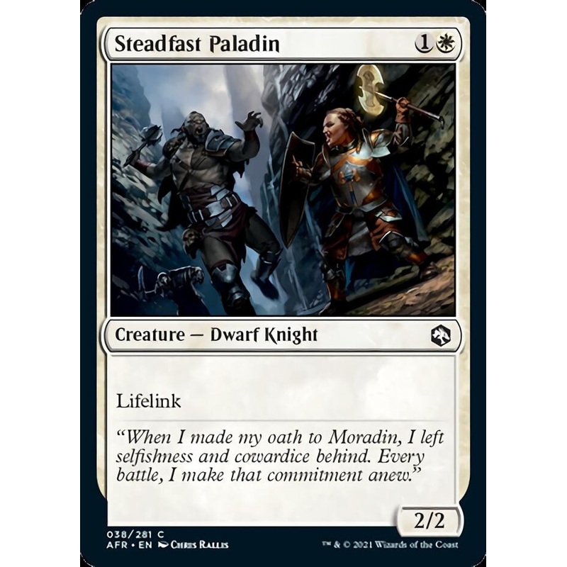 Steadfast Paladin [Dungeons & Dragons: Adventures in the Forgotten Realms]