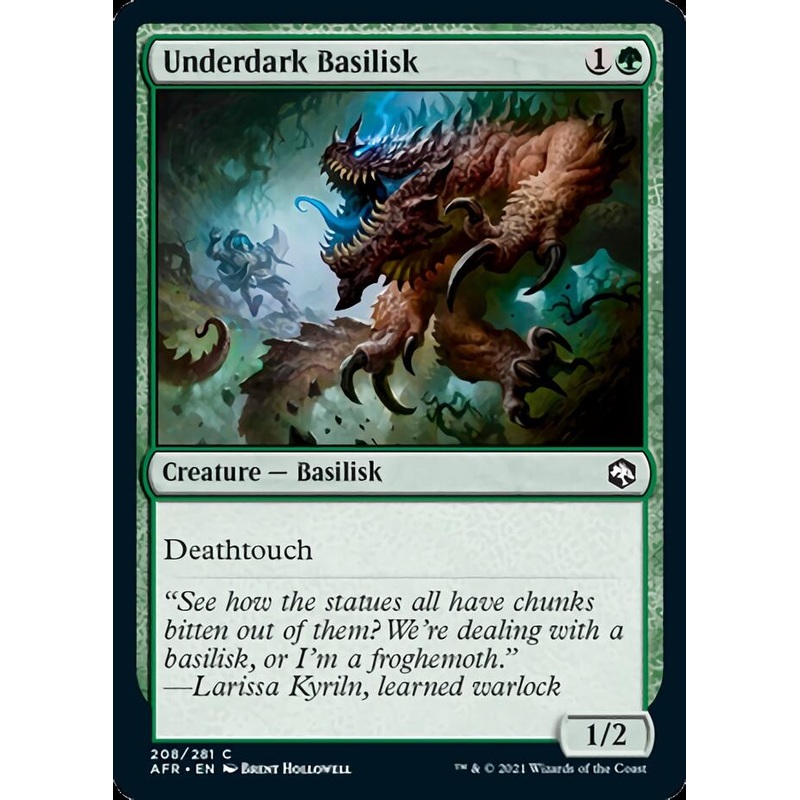 Underdark Basilisk [Dungeons & Dragons: Adventures in the Forgotten Realms]