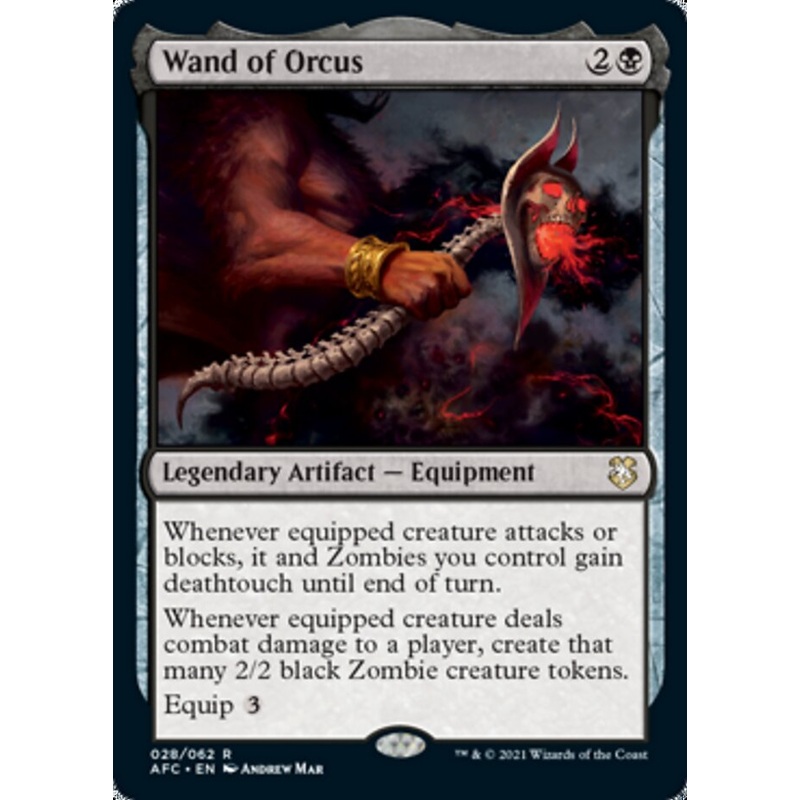 Wand of Orcus [Dungeons & Dragons: Adventures in the Forgotten Realms Commander]