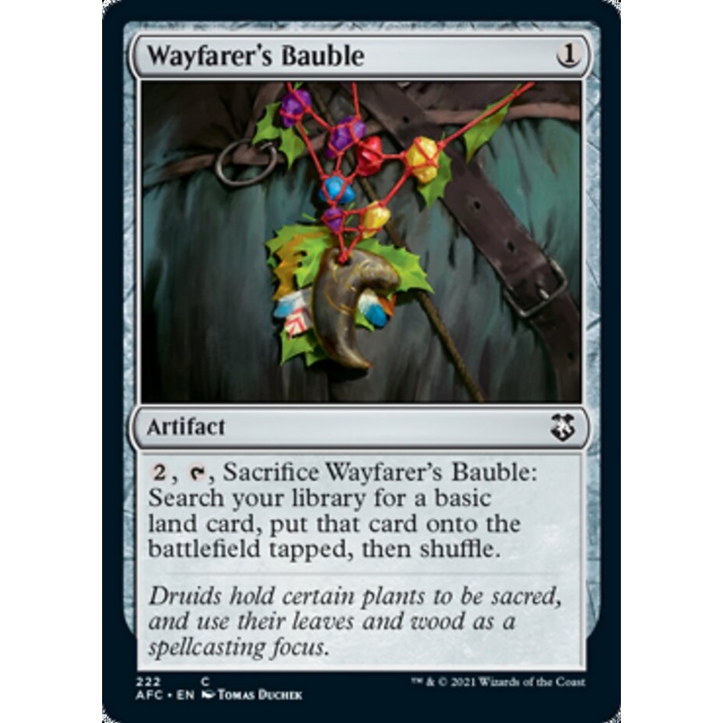 Wayfarer's Bauble [Dungeons & Dragons: Adventures in the Forgotten Realms Commander]