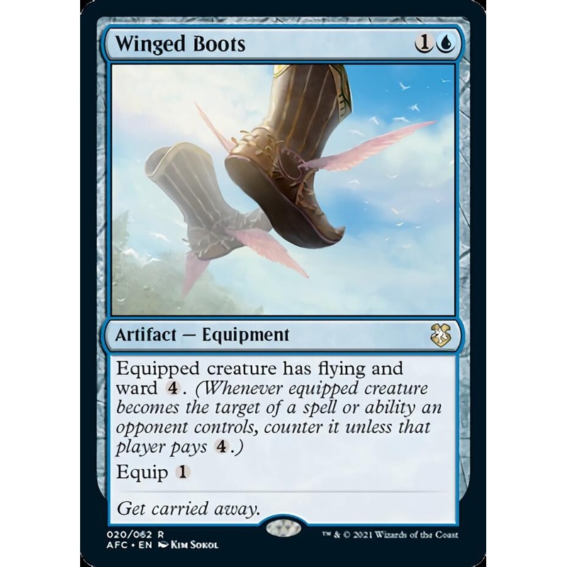 Winged Boots [Dungeons & Dragons: Adventures in the Forgotten Realms Commander]