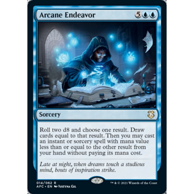 Arcane Endeavor [Dungeons & Dragons: Adventures in the Forgotten Realms Commander]