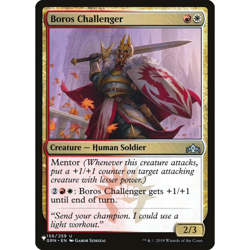 Boros Challenger [The List]