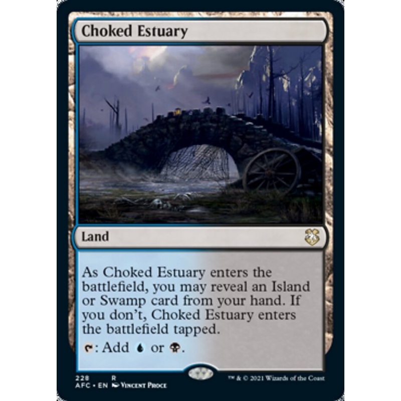 Choked Estuary [Dungeons & Dragons: Adventures in the Forgotten Realms Commander]