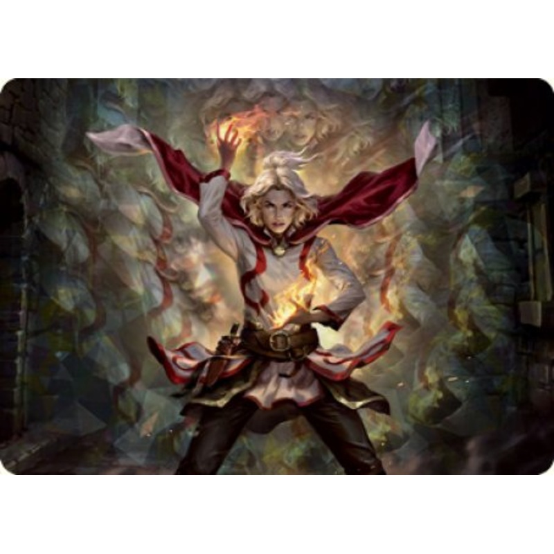 Delina, Wild Mage Art Card [Dungeons & Dragons: Adventures in the Forgotten Realms Art Series]