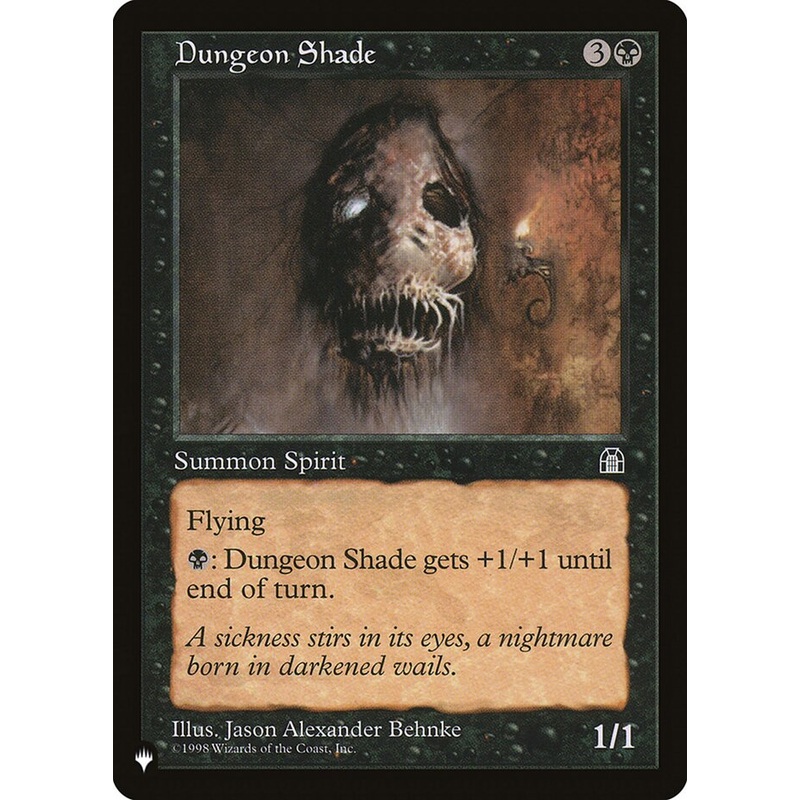 Dungeon Shade [The List]