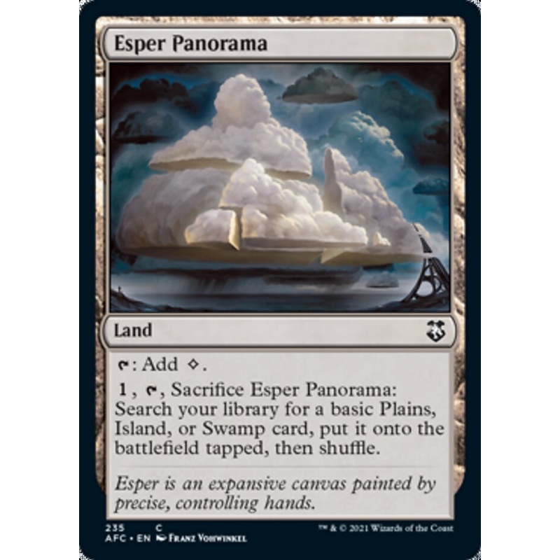 Esper Panorama [Dungeons & Dragons: Adventures in the Forgotten Realms Commander]