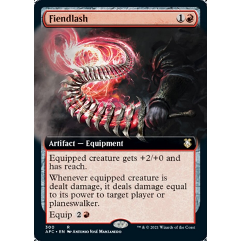 Fiendlash (Extended Art) [Dungeons & Dragons: Adventures in the Forgotten Realms Commander]