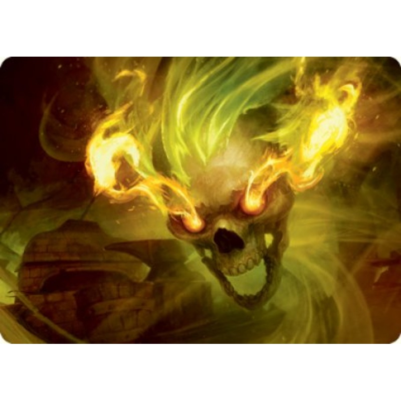 Flameskull Art Card [Dungeons & Dragons: Adventures in the Forgotten Realms Art Series]