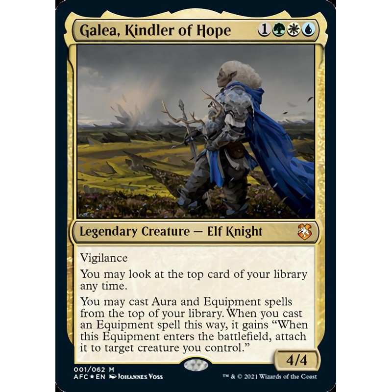 Galea, Kindler of Hope [Dungeons & Dragons: Adventures in the Forgotten Realms Commander]