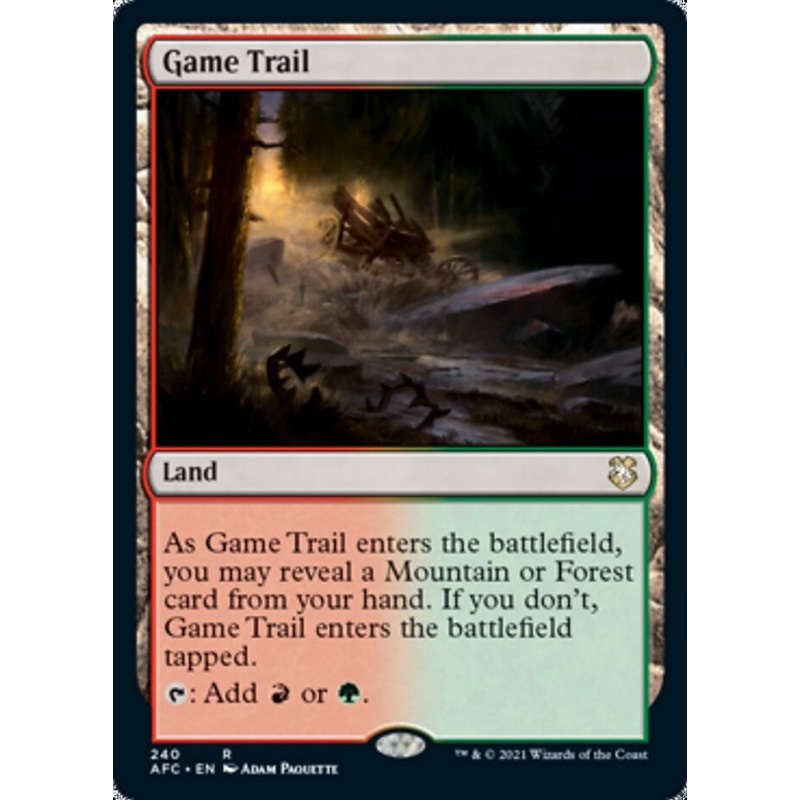 Game Trail [Dungeons & Dragons: Adventures in the Forgotten Realms Commander]