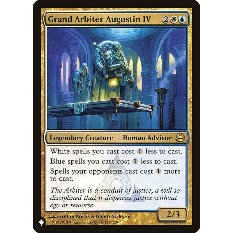 Grand Arbiter Augustin IV [The List]