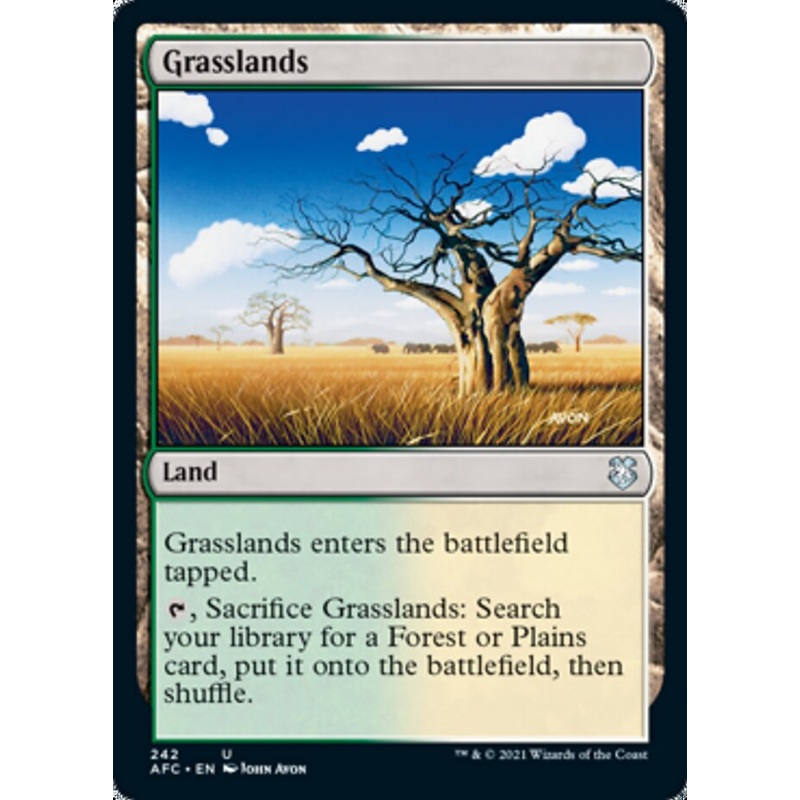 Grasslands [Dungeons & Dragons: Adventures in the Forgotten Realms Commander]