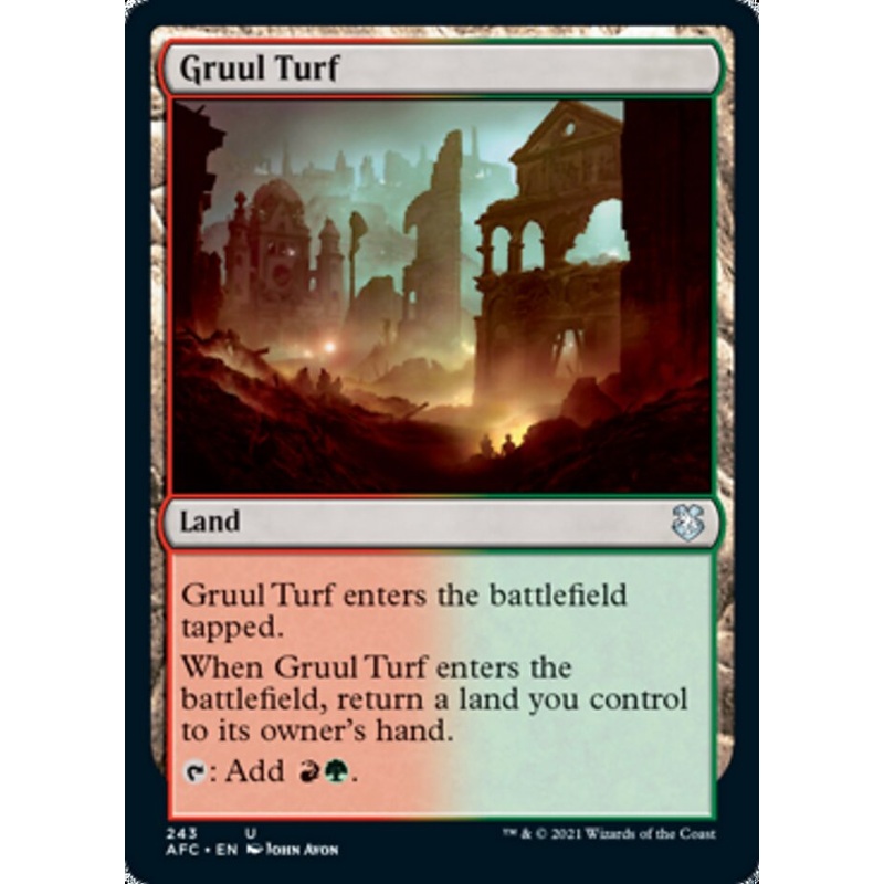 Gruul Turf [Dungeons & Dragons: Adventures in the Forgotten Realms Commander]