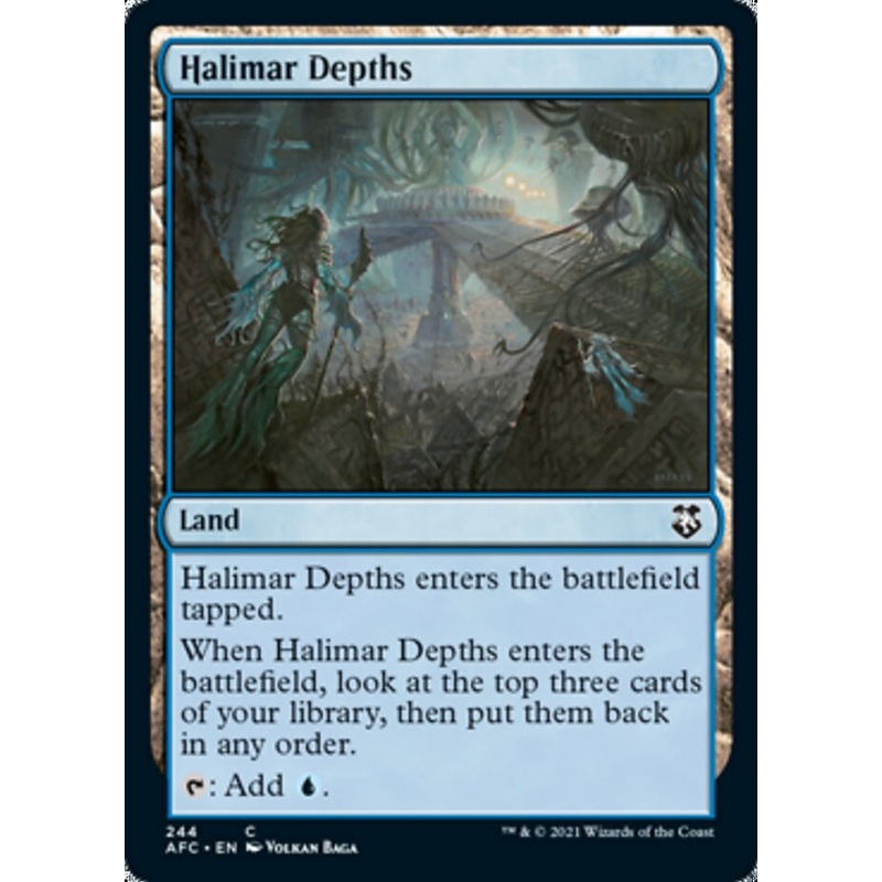 Halimar Depths [Dungeons & Dragons: Adventures in the Forgotten Realms Commander]