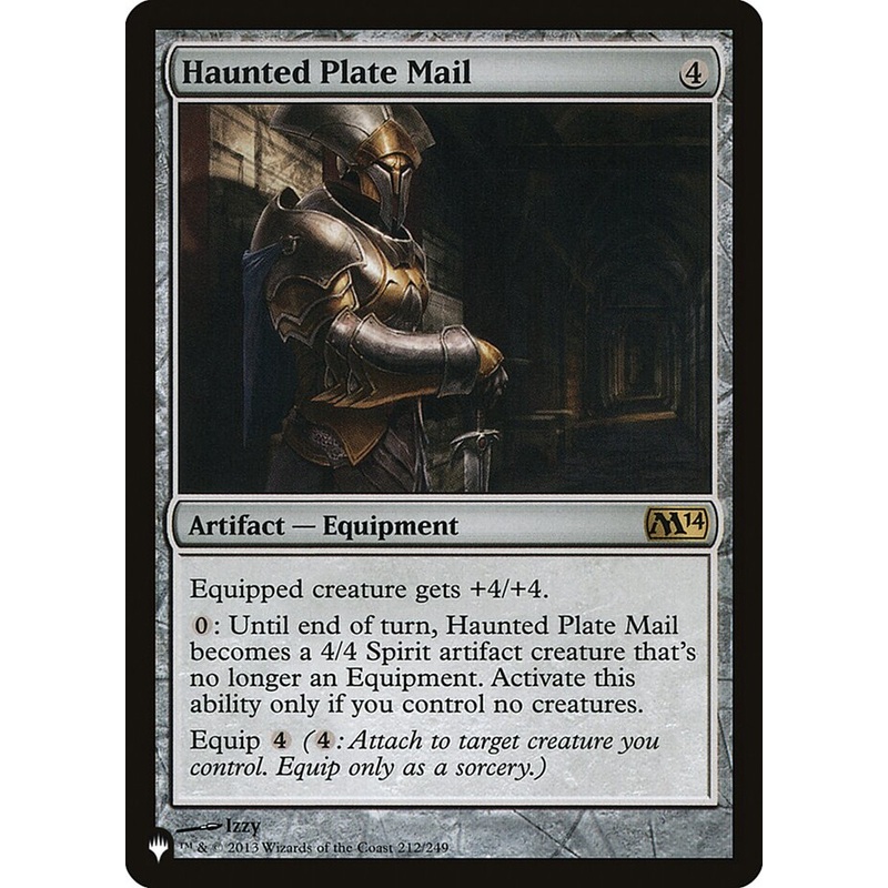 Haunted Plate Mail [The List]