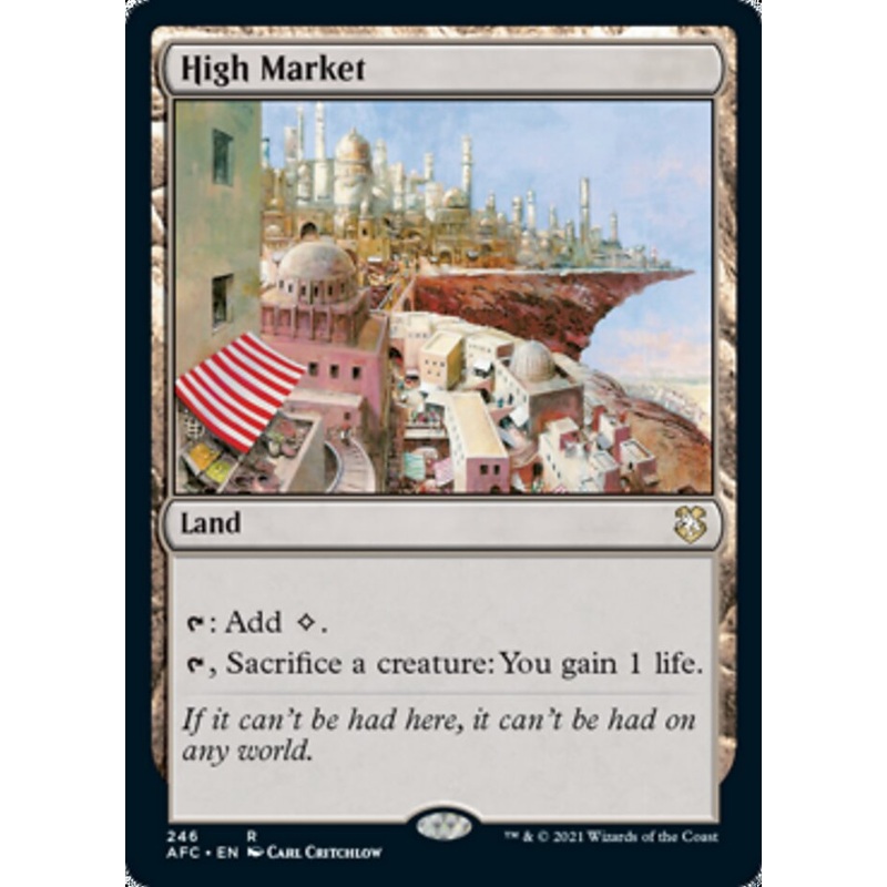 High Market [Dungeons & Dragons: Adventures in the Forgotten Realms Commander]