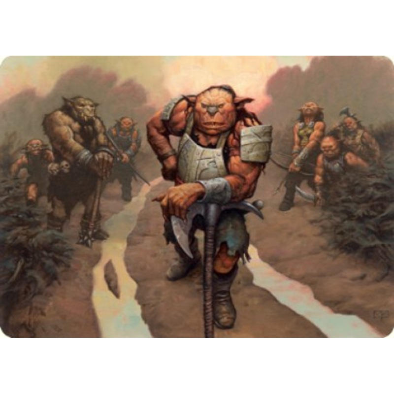 Hobgoblin Bandit Lord Art Card [Dungeons & Dragons: Adventures in the Forgotten Realms Art Series]