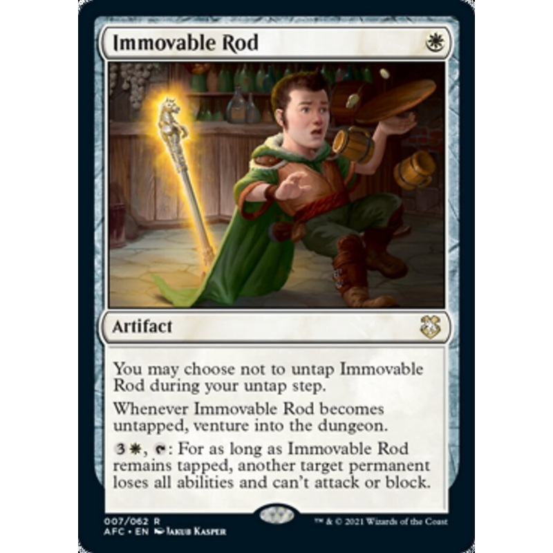Immovable Rod [Dungeons & Dragons: Adventures in the Forgotten Realms Commander]