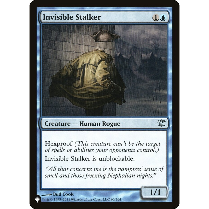 Invisible Stalker [The List]