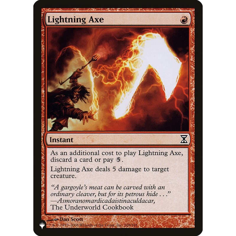 Lightning Axe [The List]