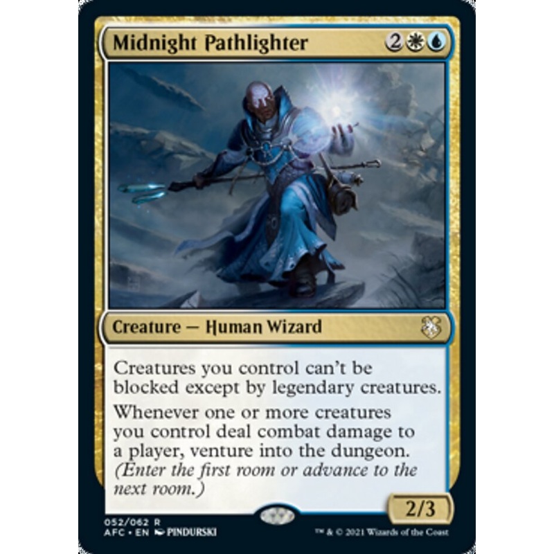 Midnight Pathlighter [Dungeons & Dragons: Adventures in the Forgotten Realms Commander]