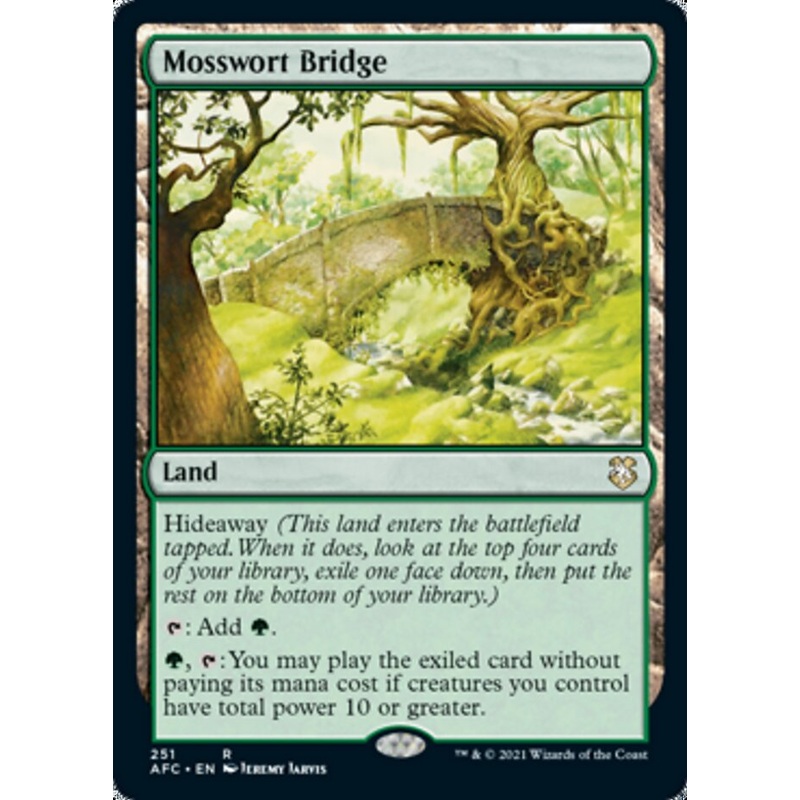 Mosswort Bridge [Dungeons & Dragons: Adventures in the Forgotten Realms Commander]