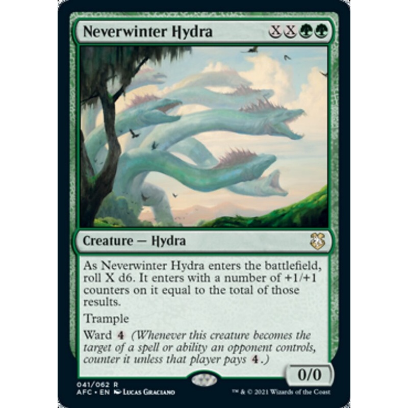 Neverwinter Hydra [Dungeons & Dragons: Adventures in the Forgotten Realms Commander]