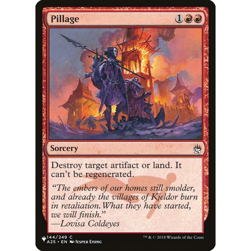 Pillage [The List]