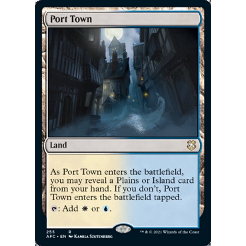 Port Town [Dungeons & Dragons: Adventures in the Forgotten Realms Commander]