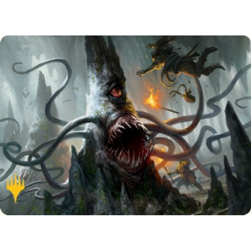Roper Art Card (Gold-Stamped Signature) [Dungeons & Dragons: Adventures in the Forgotten Realms Art Series]