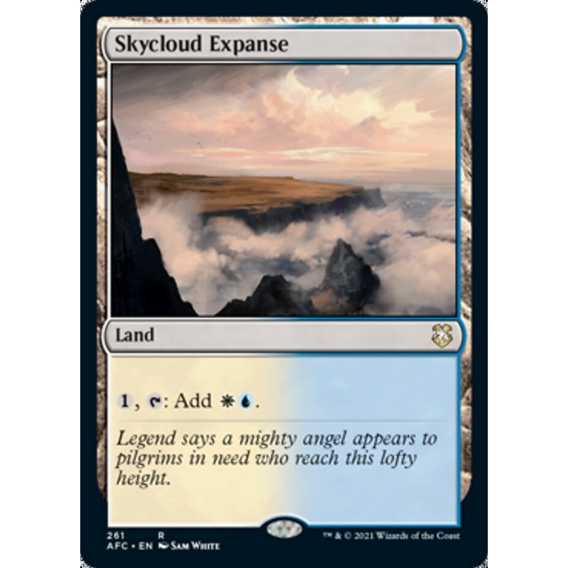 Skycloud Expanse [Dungeons & Dragons: Adventures in the Forgotten Realms Commander]