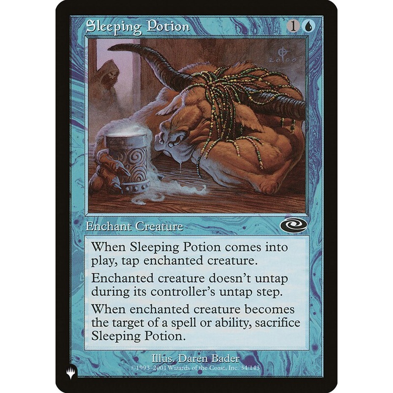 Sleeping Potion [The List]